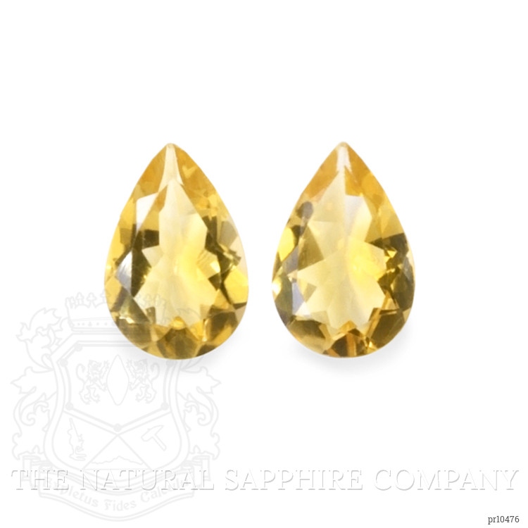 8.51 Ct.Tw. Citrine Pair from Brazil