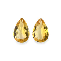 8.55 Ct.Tw.Total Carat Weight Citrine Pair from Brazil Video