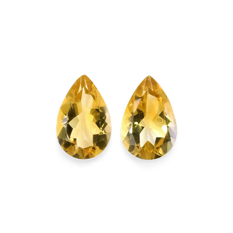 9.68 Ct.Tw. Citrine Pair from Brazil