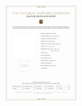 2.82 Ct.Tw.Total Carat Weight Bluish Green Sapphire Pair from Madagascar Scan Report