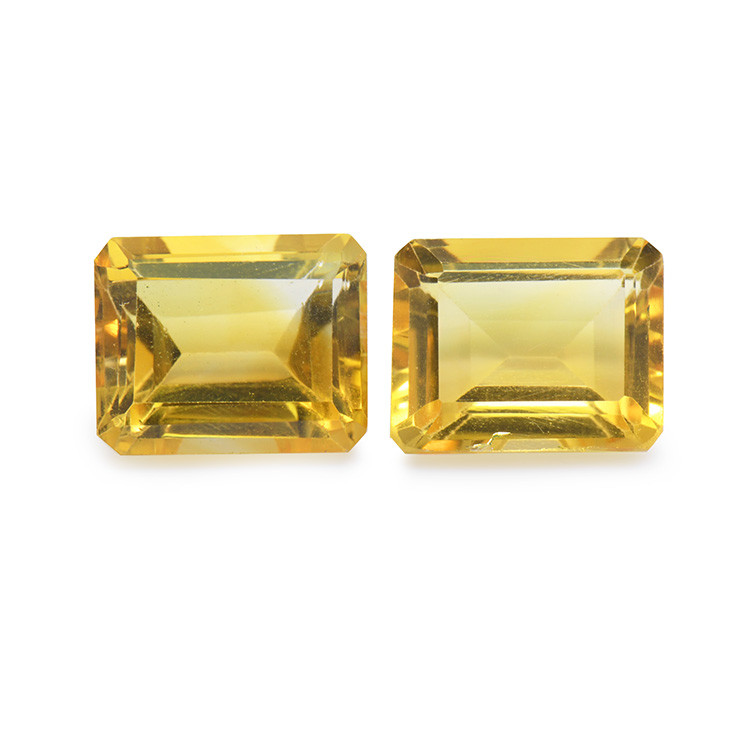 8.38 Ct.Tw. Citrine Pair from Brazil