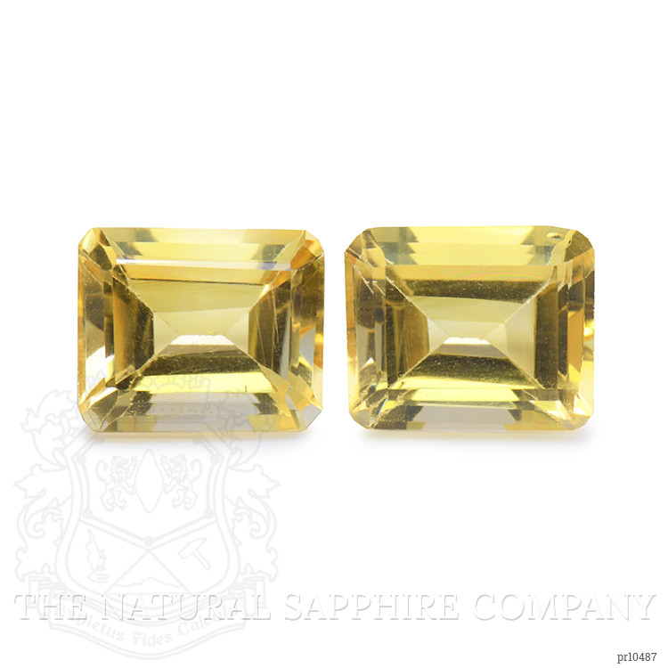9.05 Ct.Tw. Citrine Pair from Brazil