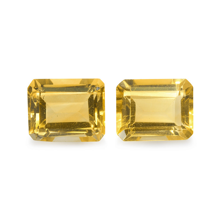 8.57 Ct.Tw. Citrine Pair from Brazil