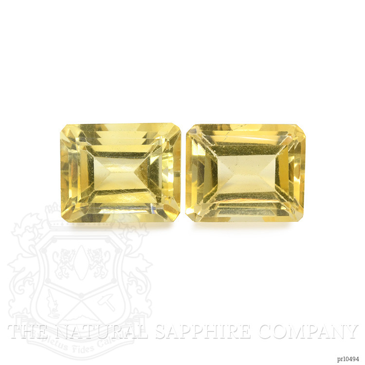 9.59 Ct.Tw. Citrine Pair from Brazil
