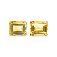 8.00 Ct.Tw.Total Carat Weight Citrine Pair from Brazil Image