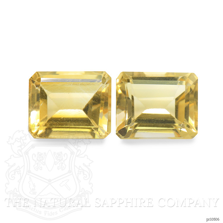 7.37 Ct.Tw. Citrine Pair from Brazil