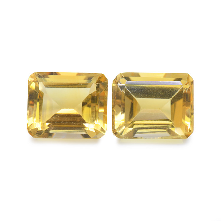 9.53 Ct.Tw. Citrine Pair from Brazil