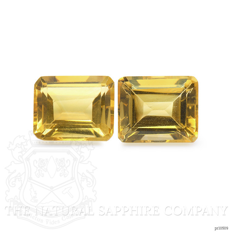9.23 Ct.Tw. Citrine Pair from Brazil