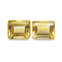 8.78 Ct.Tw.Total Carat Weight Citrine Pair from Brazil Image