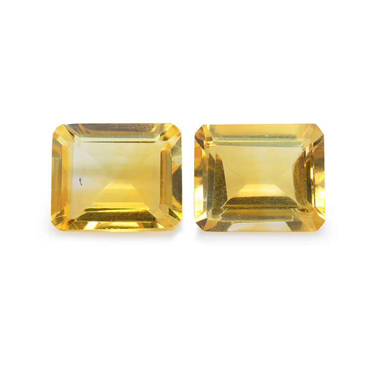 7.46 Ct.Tw. Citrine Pair from Brazil