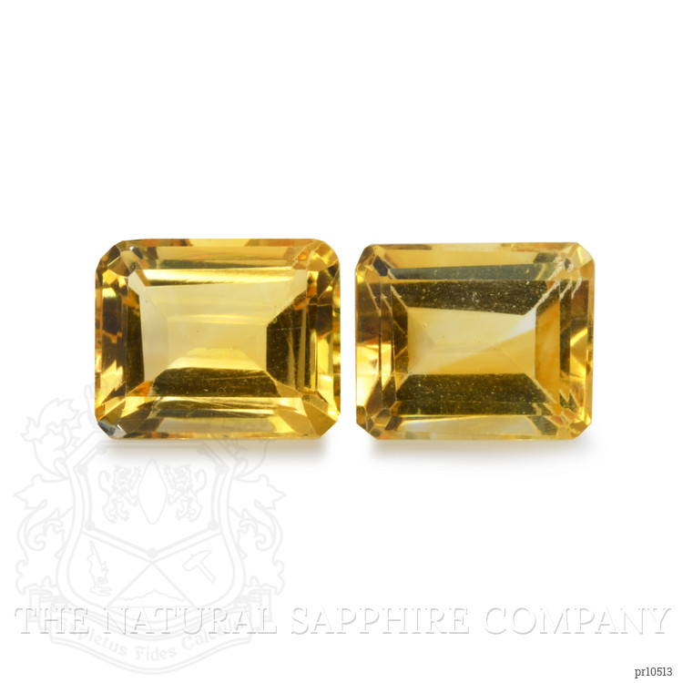 9.09 Ct.Tw. Citrine Pair from Brazil