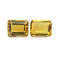 7.78 Ct.Tw. Emerald Citrine Pair