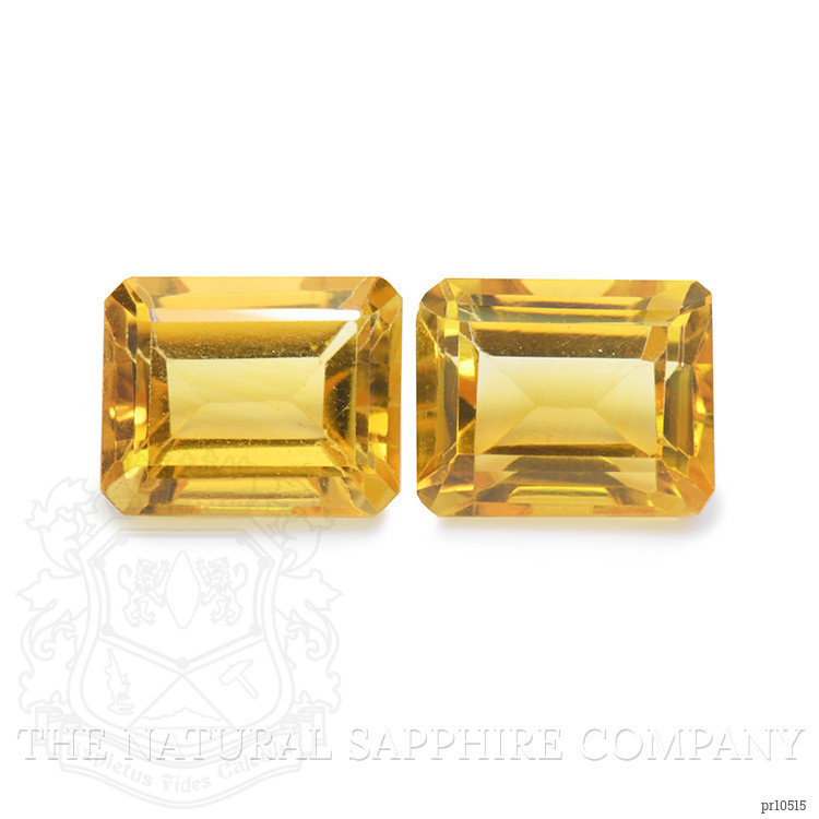 7.46 Ct.Tw. Citrine Pair from Brazil