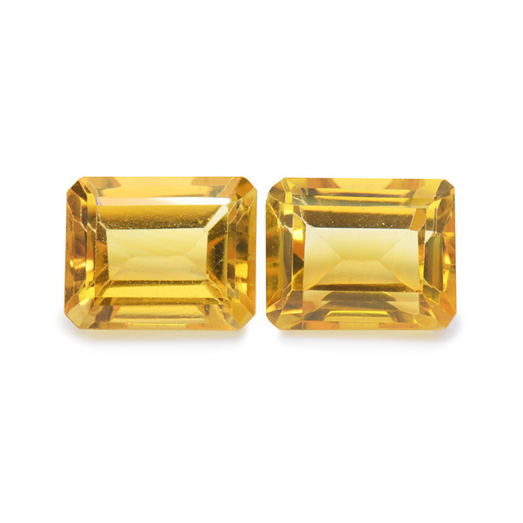 7.46 Ct.Tw. Citrine Pair from Brazil