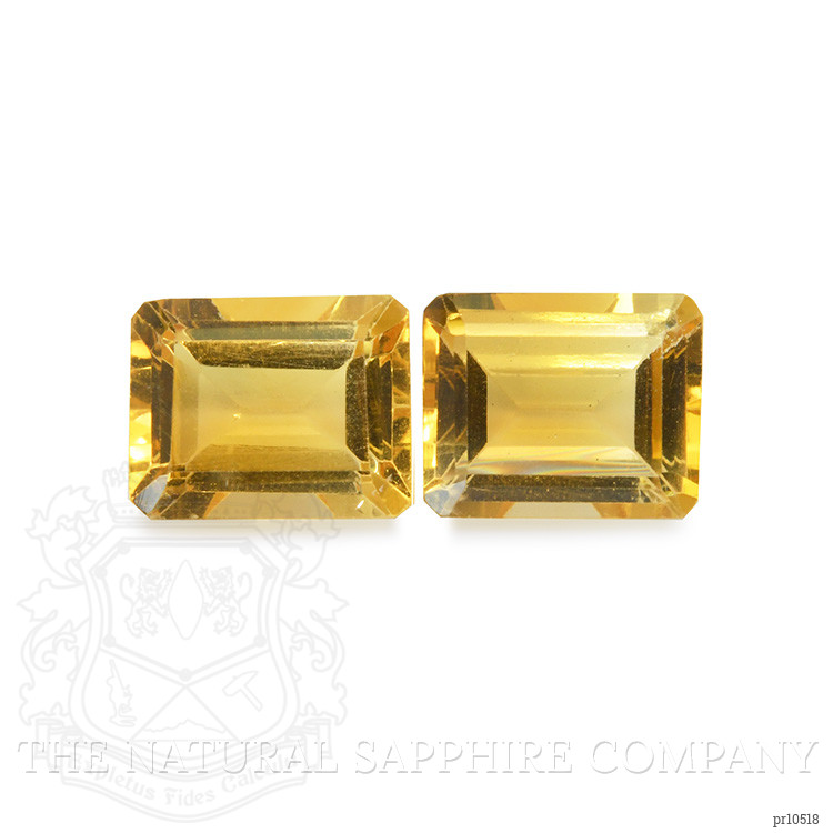 6.16 Ct.Tw. Citrine Pair from Brazil