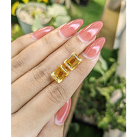 6.16 Ct.Tw.Total Carat Weight Citrine Pair from Brazil Life Style