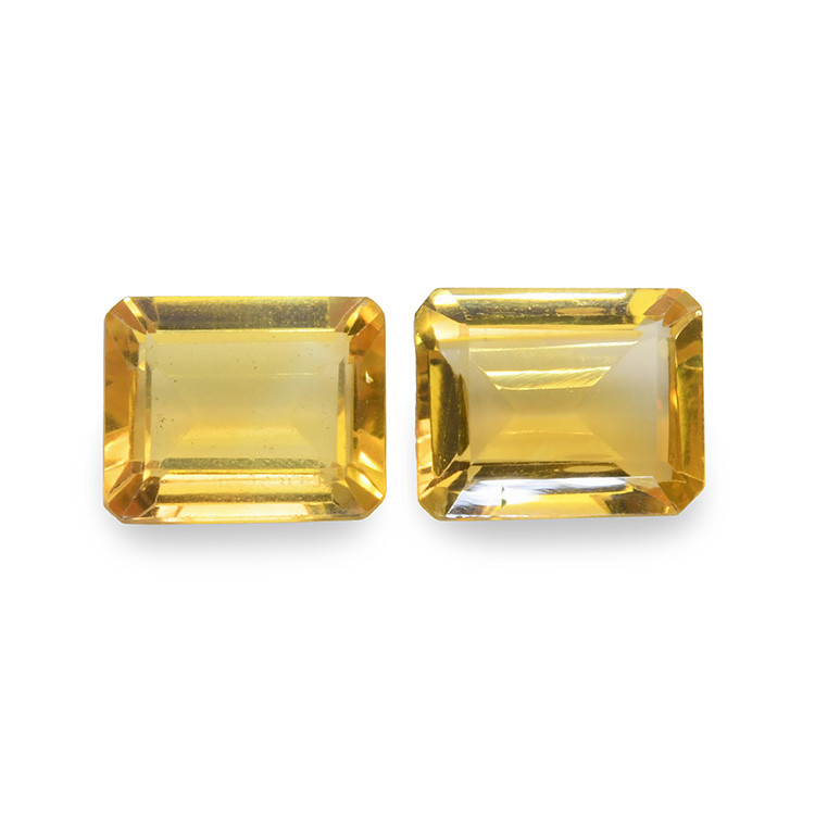 5.42 Ct.Tw. Citrine Pair from Brazil