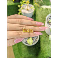 5.42 Ct.Tw.Total Carat Weight Citrine Pair from Brazil Life Style