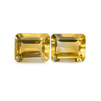 5.99 Ct.Tw. Emerald Citrine Pair