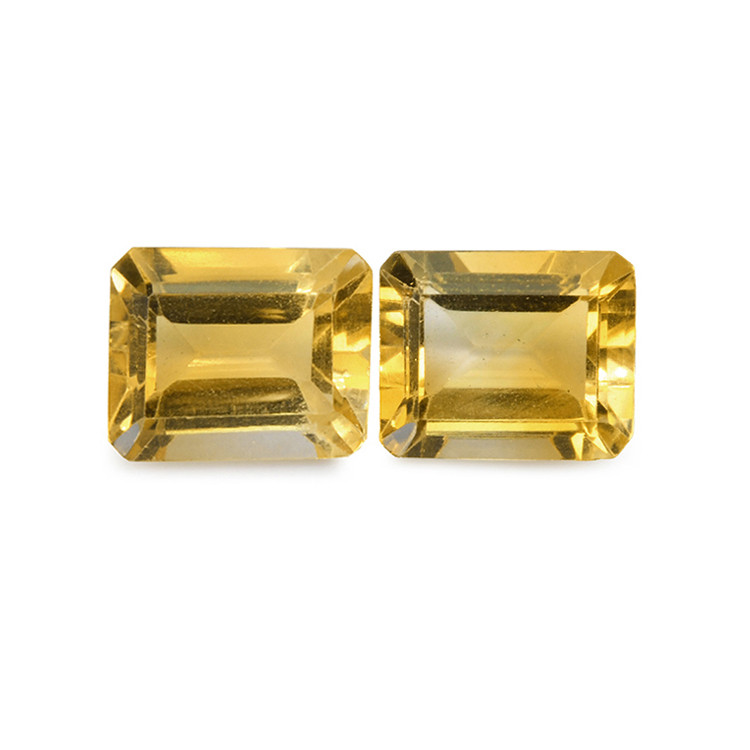 5.99 Ct.Tw. Citrine Pair from Brazil