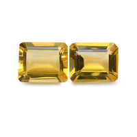 5.42 Ct.Tw.Total Carat Weight Citrine Pair from Brazil Image