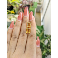 5.45 Ct.Tw.Total Carat Weight Citrine Pair from Brazil Life Style