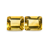 5.63 Ct.Tw.Total Carat Weight Citrine Pair from Brazil Image