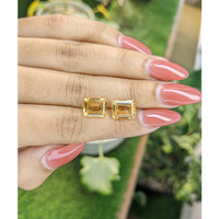 5.74 Ct.Tw.Total Carat Weight Citrine Pair from Brazil Life Style