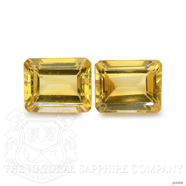 6.97 Ct.Tw. Citrine Pair from Brazil