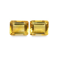 5.98 Ct.Tw.Total Carat Weight Citrine Pair from Brazil Image