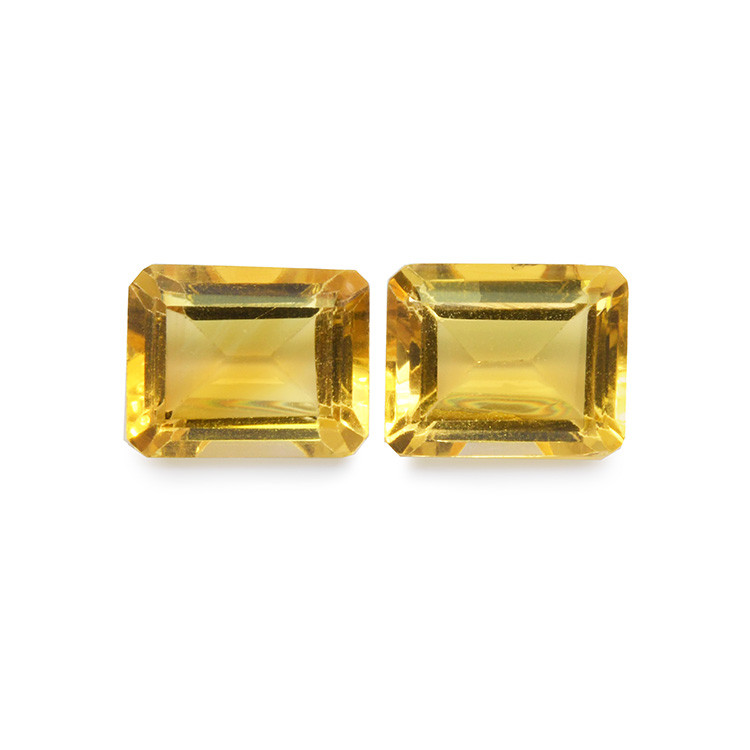 5.98 Ct.Tw. Citrine Pair from Brazil