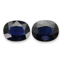 9.86&nbsp;Ct.Tw.Total Carat Weight Blue Sapphire Pair from Madagascar Video