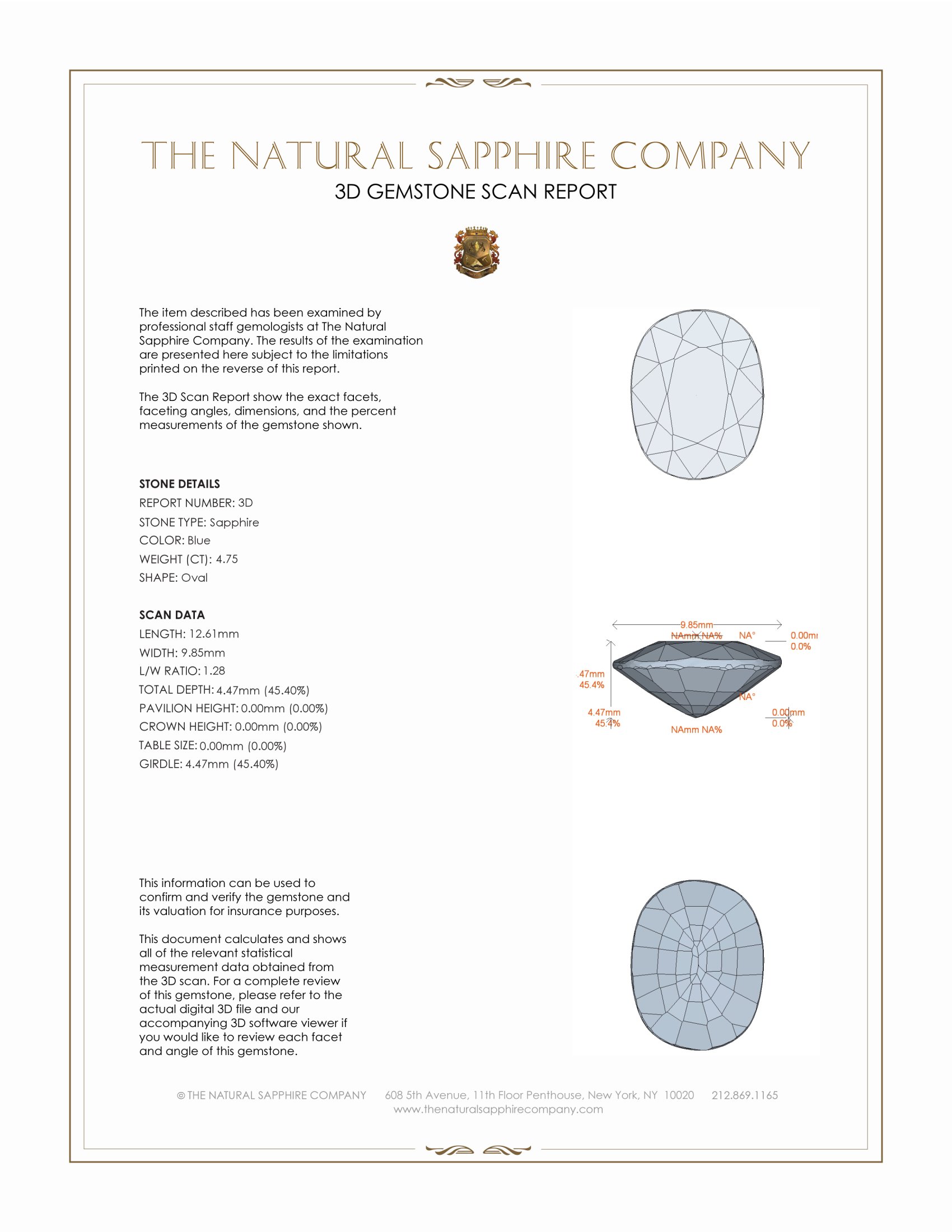 9.86 Ct.Tw. Blue Sapphire Pair from Madagascar