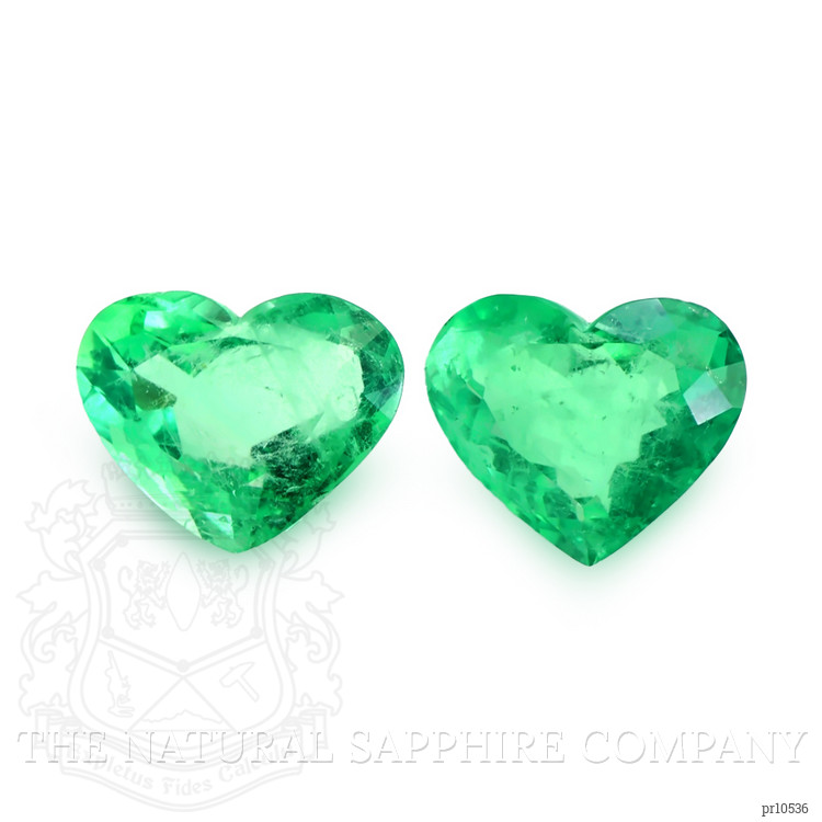 19.16 Ct.Tw. Emerald Pair from Colombia
