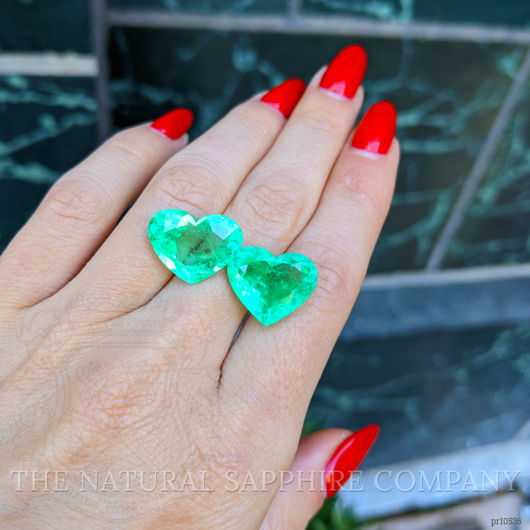 19.16 Ct.Tw. Emerald Pair from Colombia