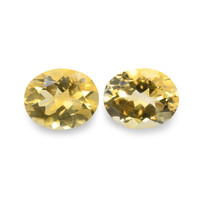 7.68 Ct.Tw. Oval Citrine Pair
