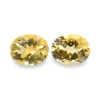 7.68 Ct.Tw. Oval Citrine Pair