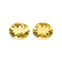 7.29 Ct.Tw. Oval Citrine Pair