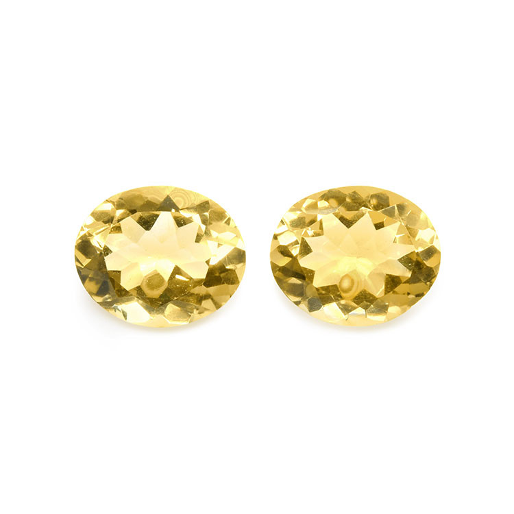 7.29 Ct.Tw. Citrine Pair from Brazil
