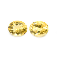 7.86 Ct.Tw. Oval Citrine Pair