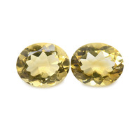 7.79 Ct.Tw. Oval Citrine Pair