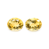 8.17 Ct.Tw.Total Carat Weight Citrine Pair from Brazil Image