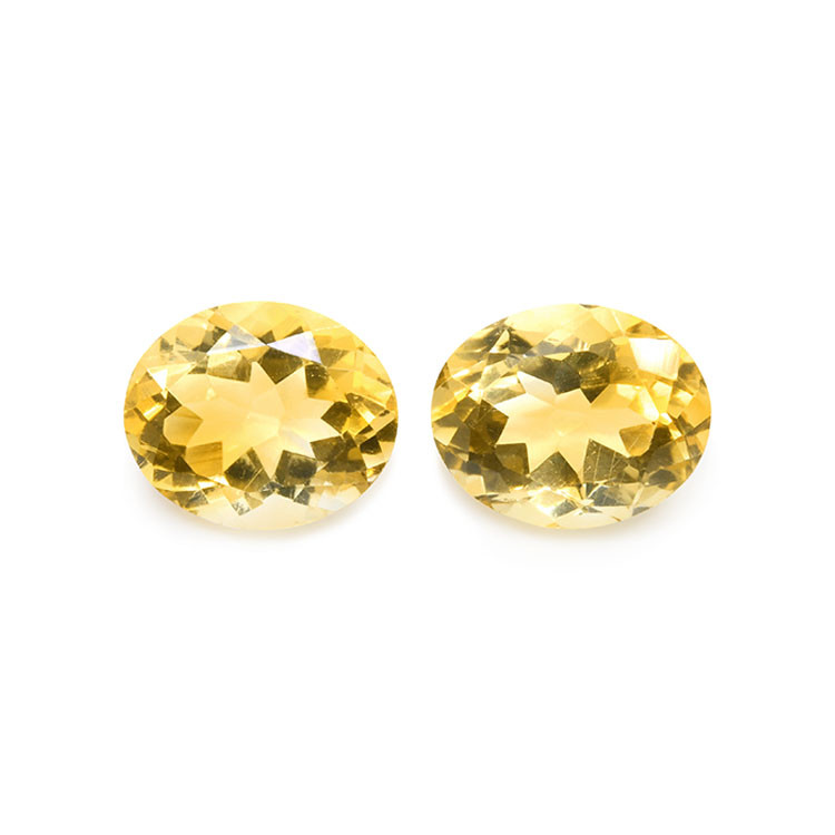 8.17 Ct.Tw. Citrine Pair from Brazil