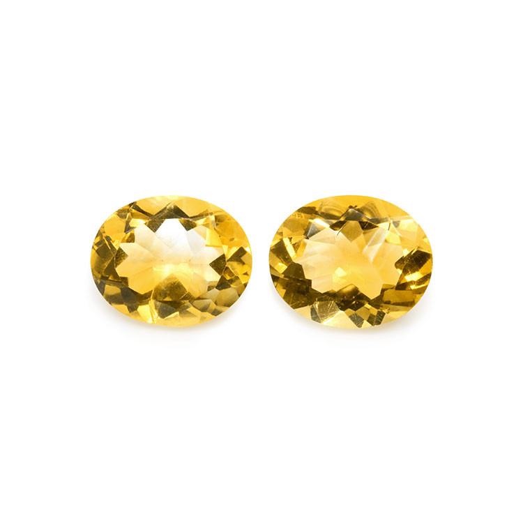 7.25 Ct.Tw. Citrine Pair from Brazil