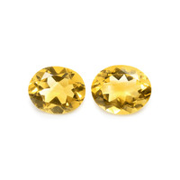 6.76 Ct.Tw. Oval Citrine Pair