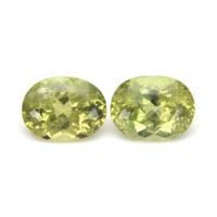 8.90 Ct.Tw.Total Carat Weight Apatite Pair from Madagascar Video