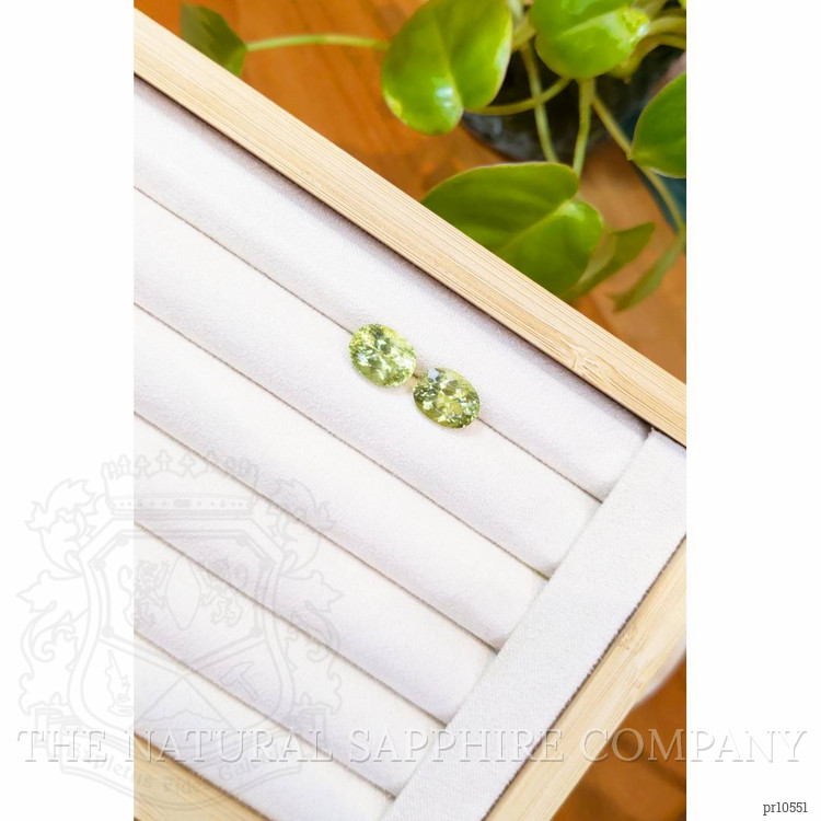 8.90 Ct.Tw. Apatite Pair from Madagascar