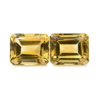 8.08 Ct.Tw.Total Carat Weight Citrine Pair from Brazil Image