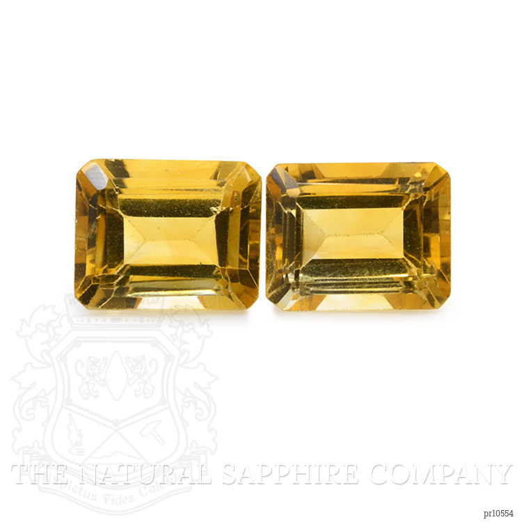 7.21 Ct.Tw. Citrine Pair from Brazil