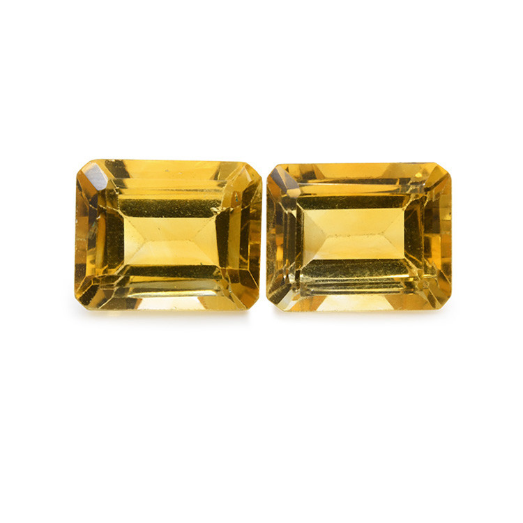 7.21 Ct.Tw. Citrine Pair from Brazil